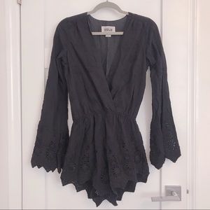 Stone Cold Fox Romper